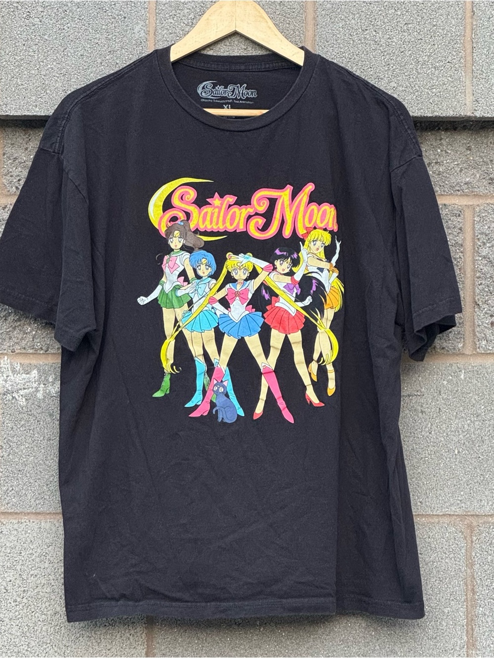 Men’s Sailor Moon Graphic Anime T-Shirt XL